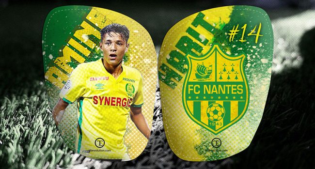 Design protège-Tibias FCNA Amine Harit