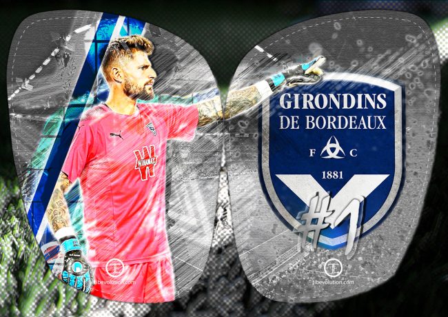 Girondin de Bordeaux protège-tibias Benoit Costil