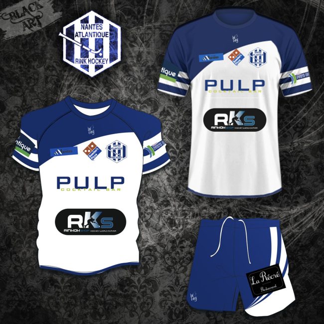 Réalisation du maillot du NARH Nantes Atlantique Rink Hockey